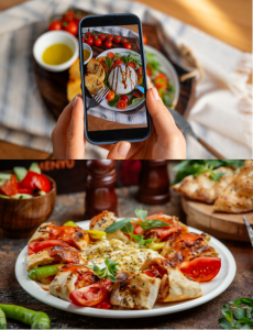 2 Customer taking photo