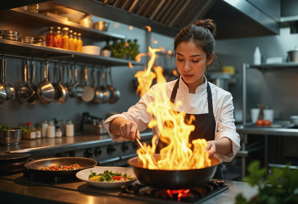 Our Kitchen Service professional kitchen and chef